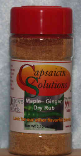 Maple Ginger Seasoning SALT FREE